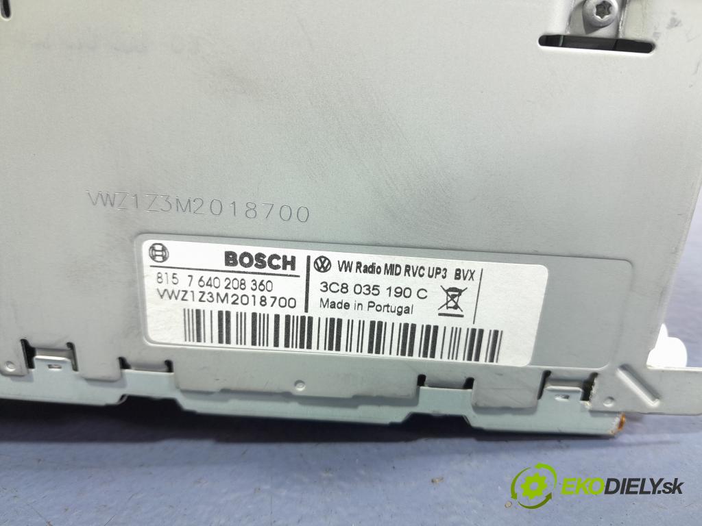 Vw Passat 2012 Radio I Navigácia: 3C8035190C