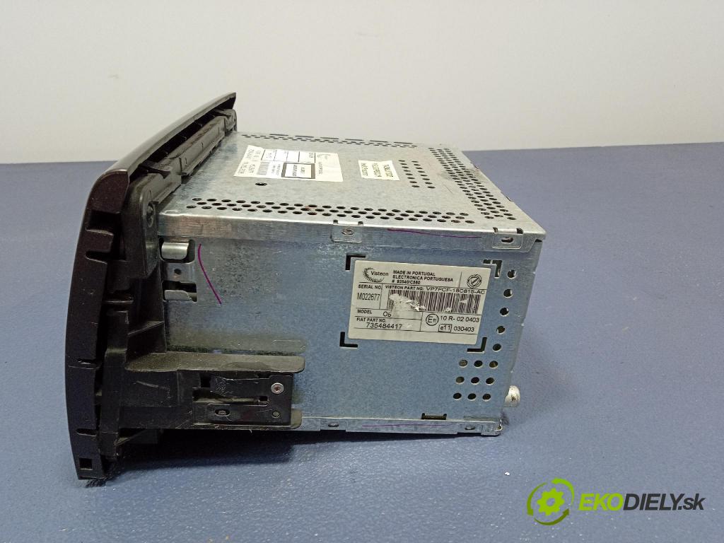 Fiat Bravo 2008 Radio I Navigácia: 735484417