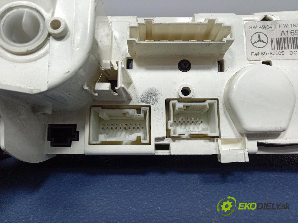 Mercedes B-Klasa 2005 prepínač Klimatizácia: Prúd vzduchu: A1698301385