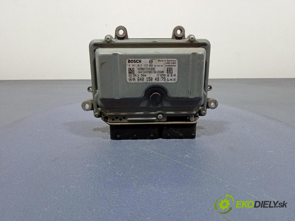 Mercedes B-Klasa 2005 riadiaca jednotka Motor: A6401504979