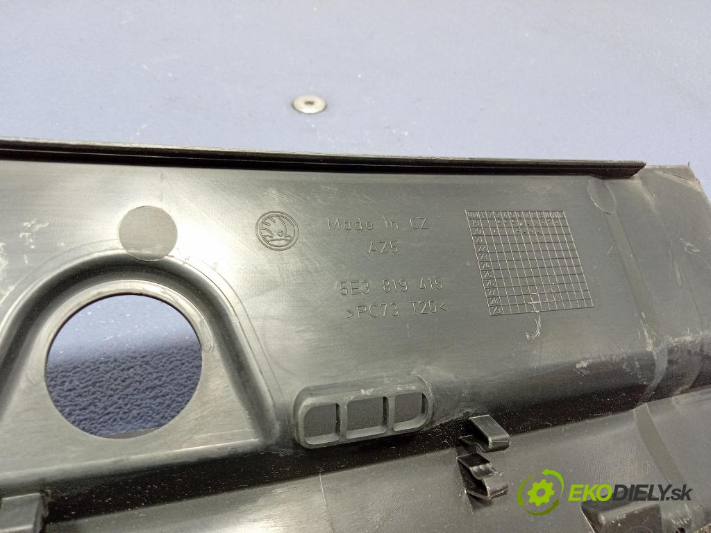 Skoda Octavia 2020 torpédo 5E3819415