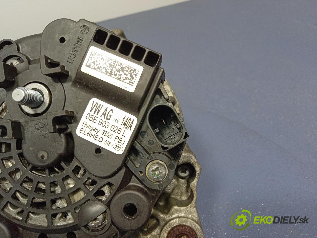 Skoda Octavia 2020 Alternator 05E903026L