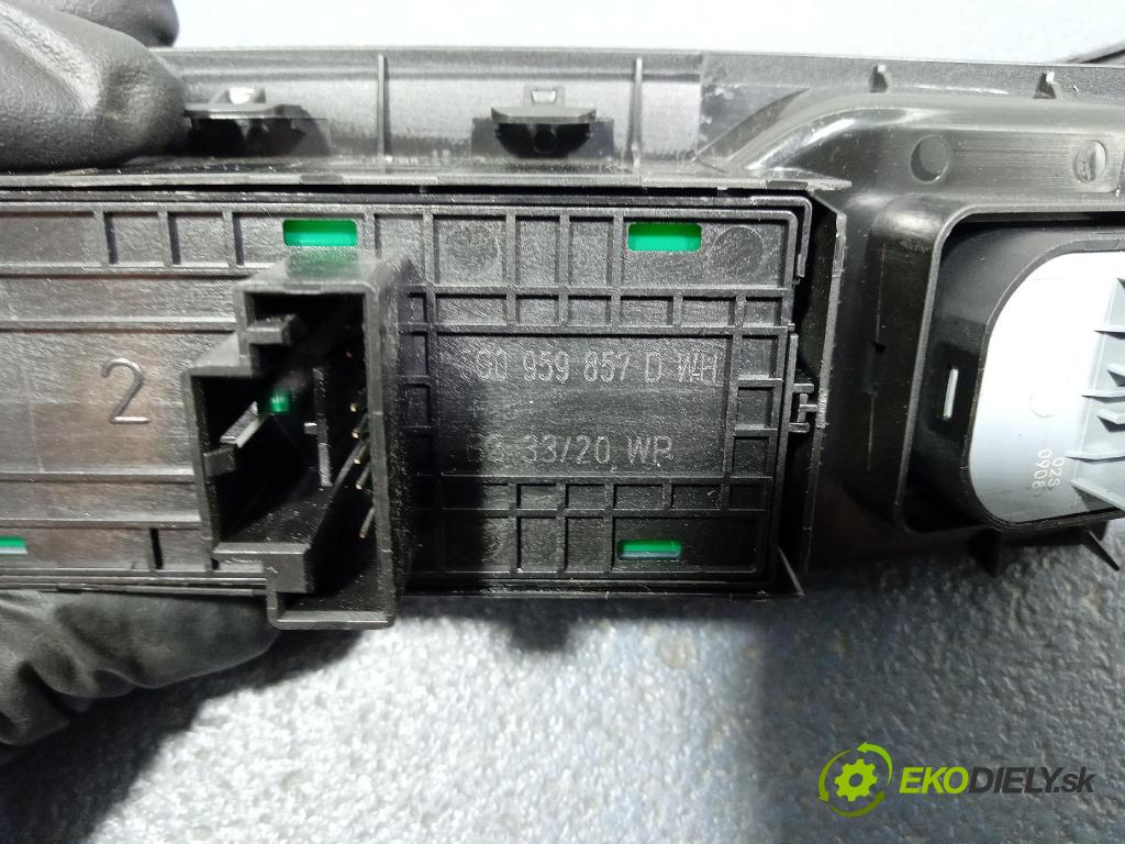 Skoda Octavia 2020 prepínač Okná: 5G0959857D