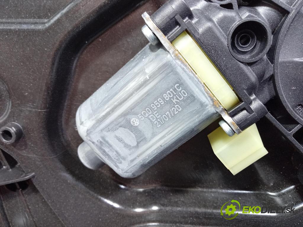 Skoda Octavia 2020 mechanizmus okna Okná: Predné Vľavo: 5E3837655