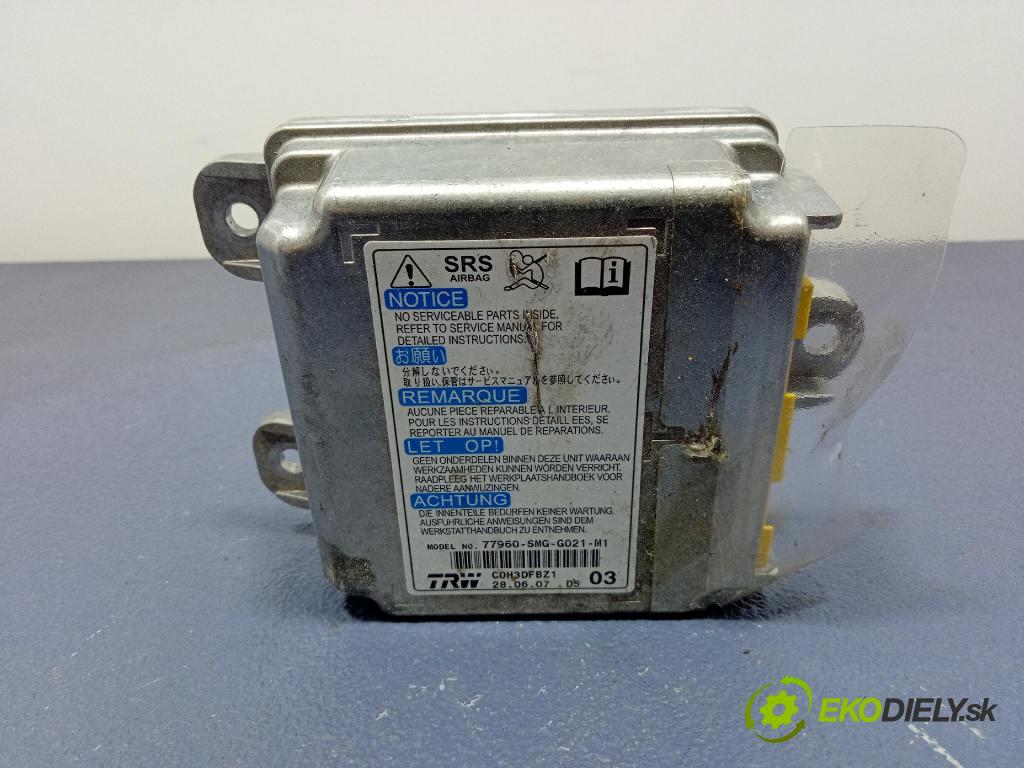 Honda Civic 2007 riadiaca jednotka SRS x 77960-SMG-G021-M