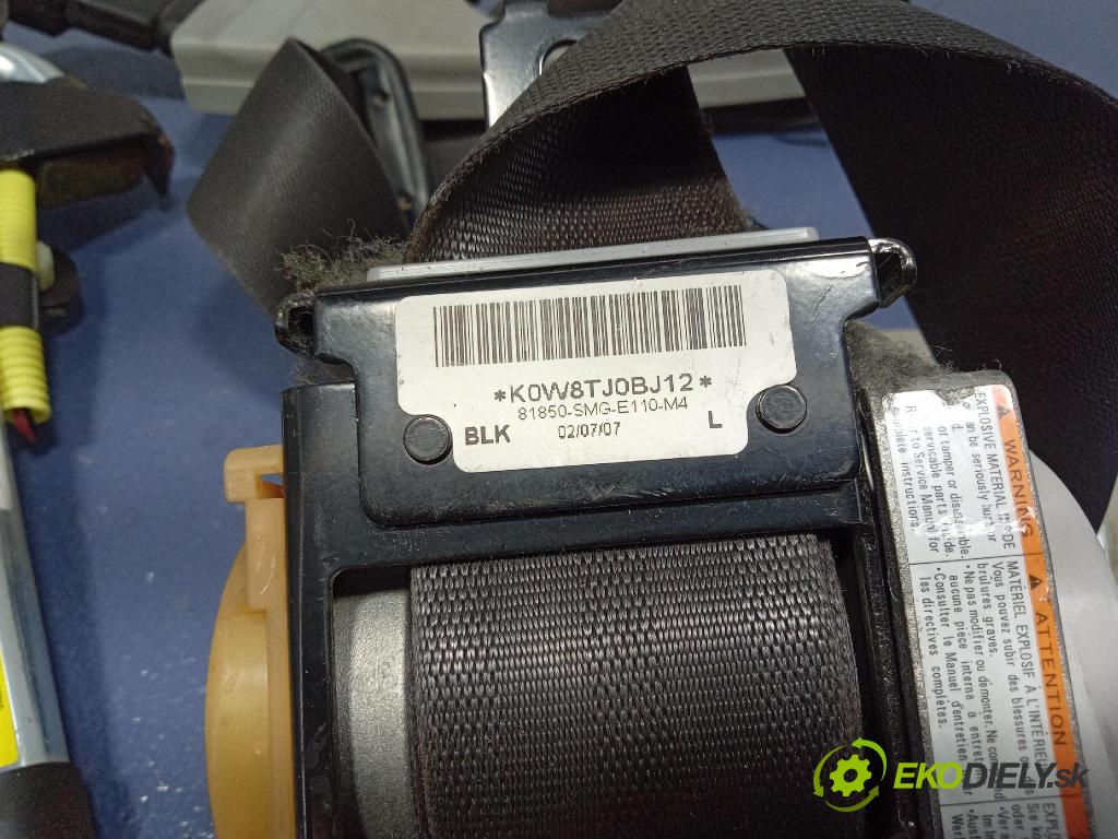 Honda Civic 2007 Pásy Bezpečnost x 81450-SMG-E110-M