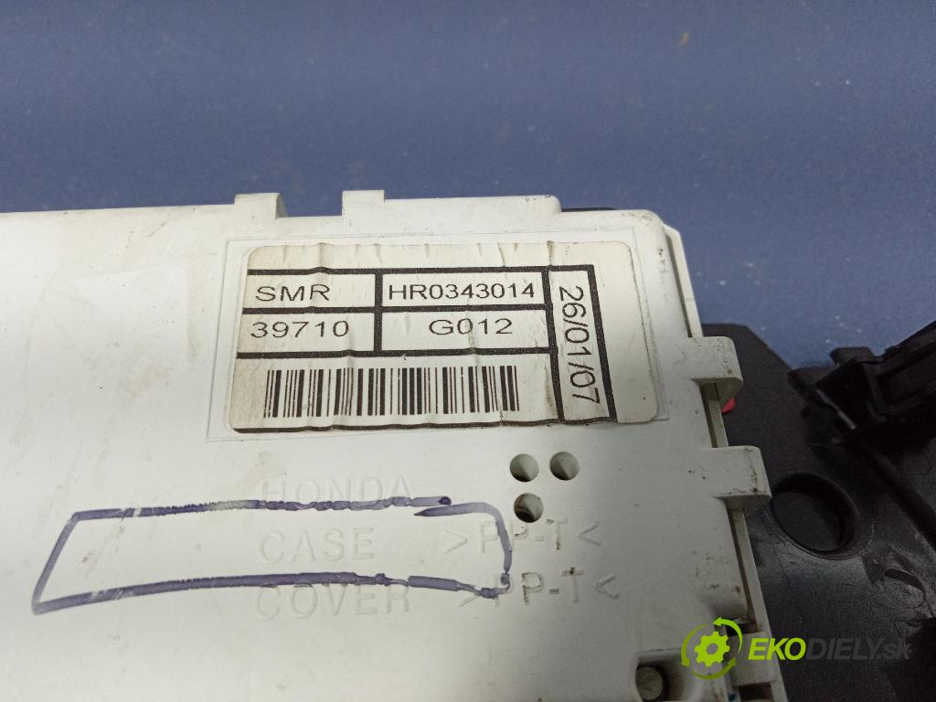 Honda Civic 2007 Zobrazit: Rádio: / GPS HR0343014