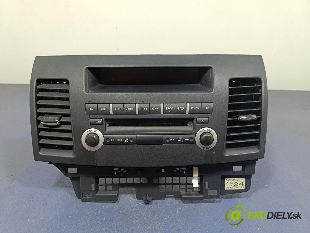Mitsubishi Lancer 2011 Radio I Navigácia: 8701A352