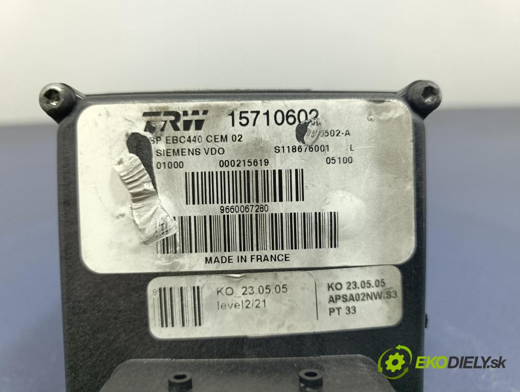 Peugeot 407 2005 čerpadlo ABS x 15710602