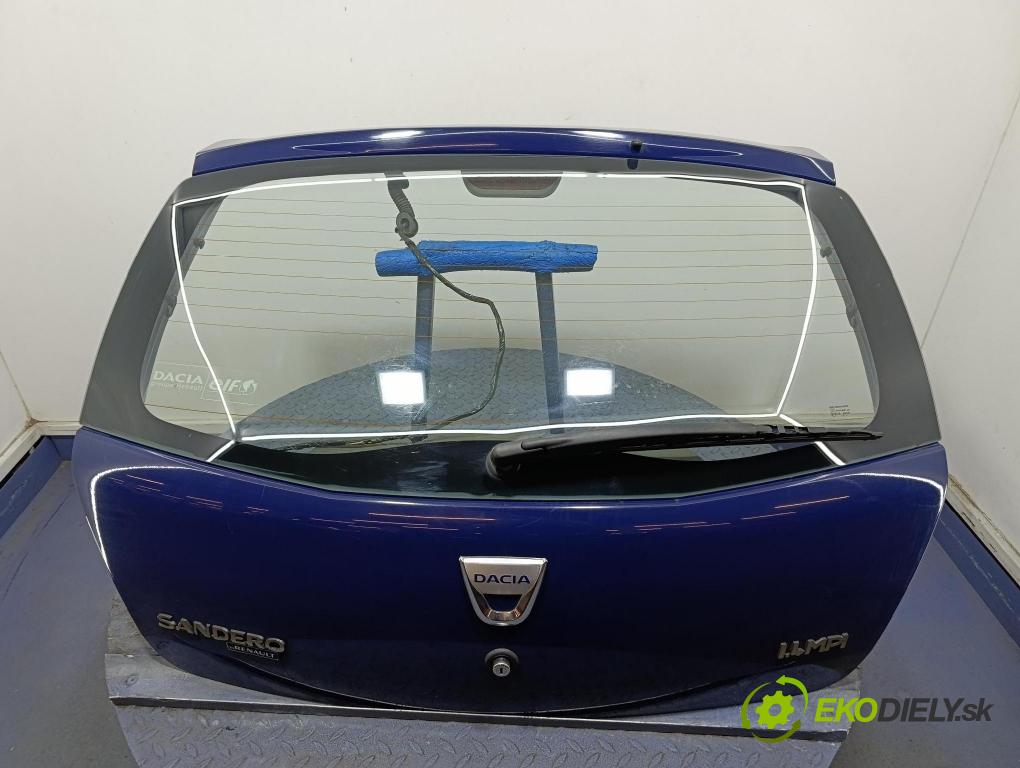 Dacia Sandero 2009 zadní dveře kufra: kufr