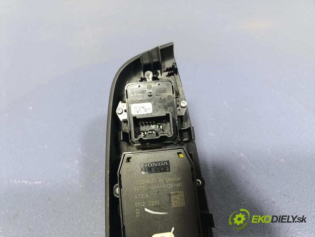 Honda Civic 2007 prepínač Okná: 35750-SNA-A130