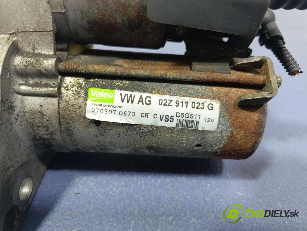 Vw Golf 2008 štartér 02Z911023G