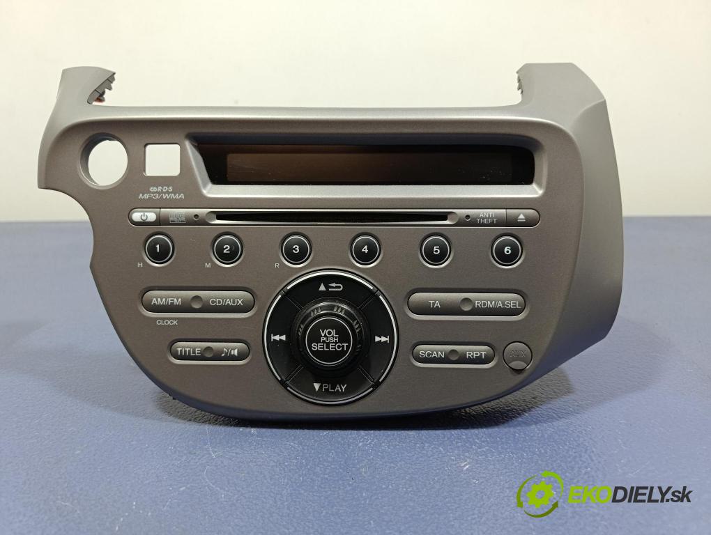 Honda Jazz 2010 Radio I Navigácia: 39100-TF0-G201