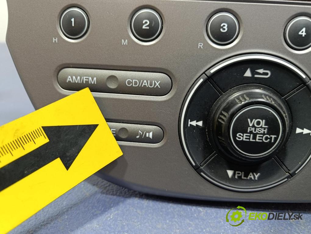 Honda Jazz 2010 Radio I Navigácia: 39100-TF0-G201