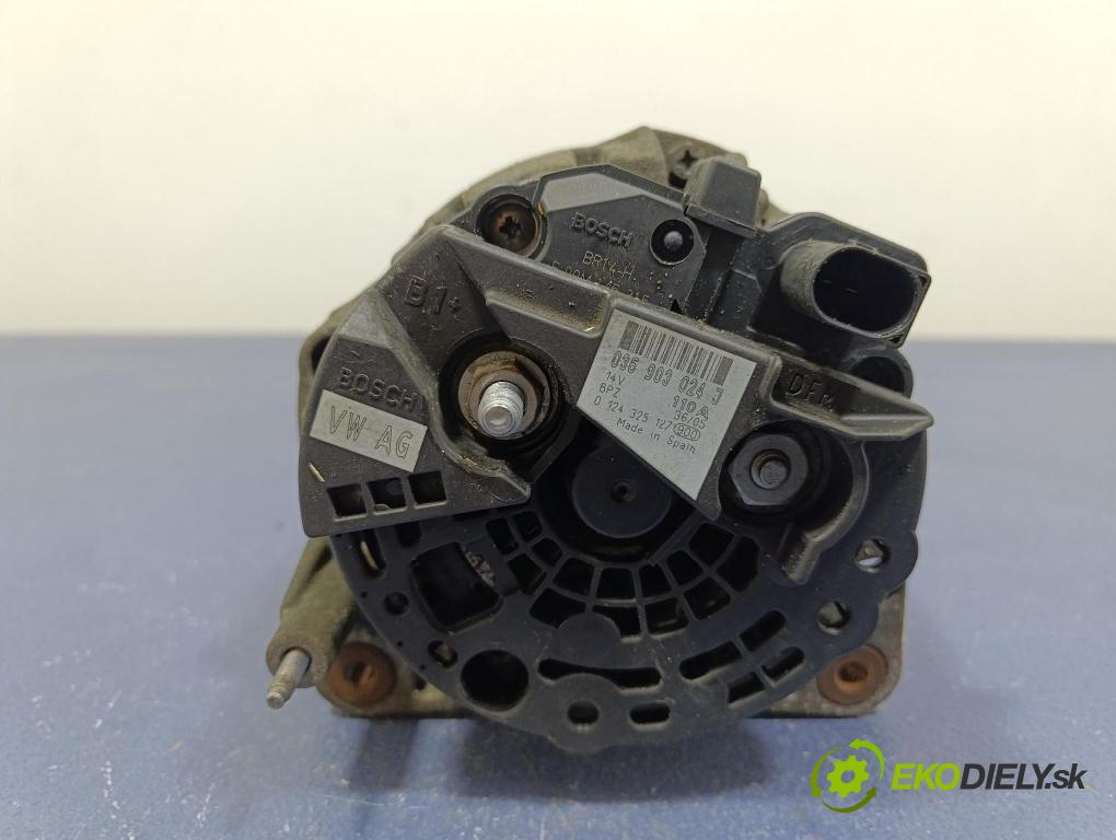 Vw Golf 2005 Alternator 036903024J