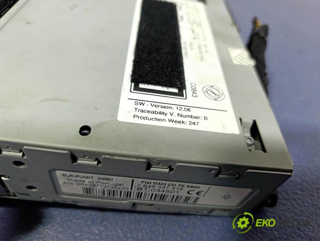Fiat Linea 2007 Radio I Navigace: 7354555580