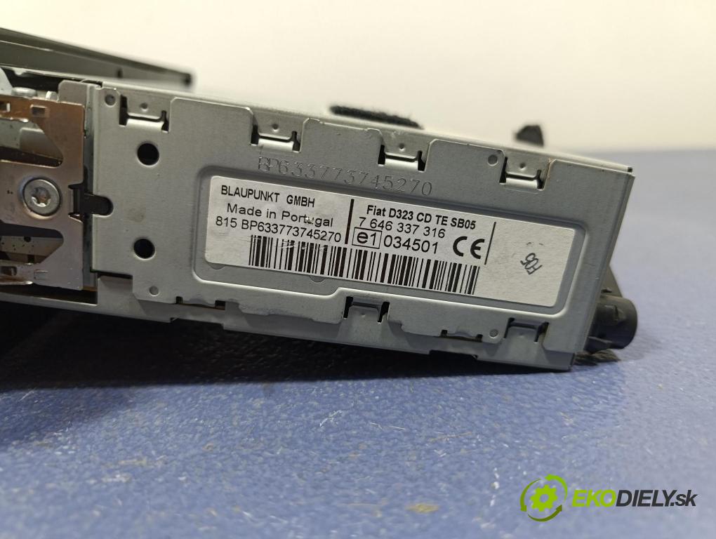 Fiat Linea 2007 Radio I Navigace: 7354555580