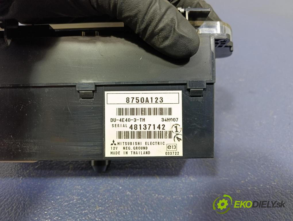 Mitsubishi Colt 2006 displej Radio / GPS 8750A123