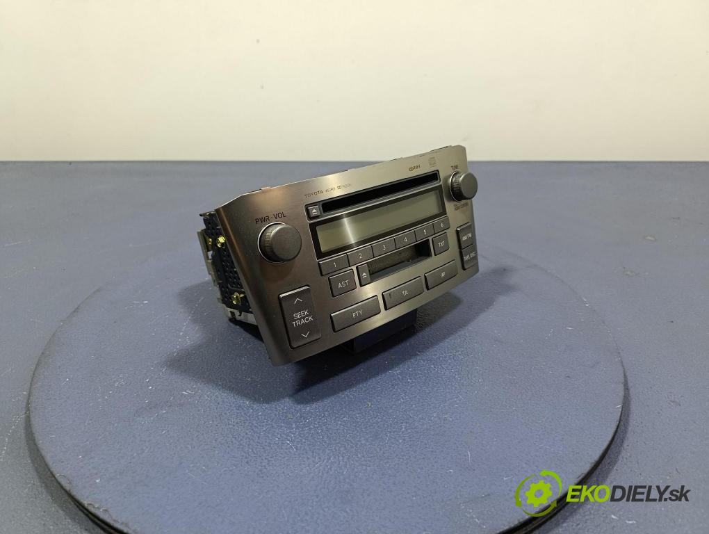 Toyota Avensis 2003 Radio I Navigace: 86120-05080