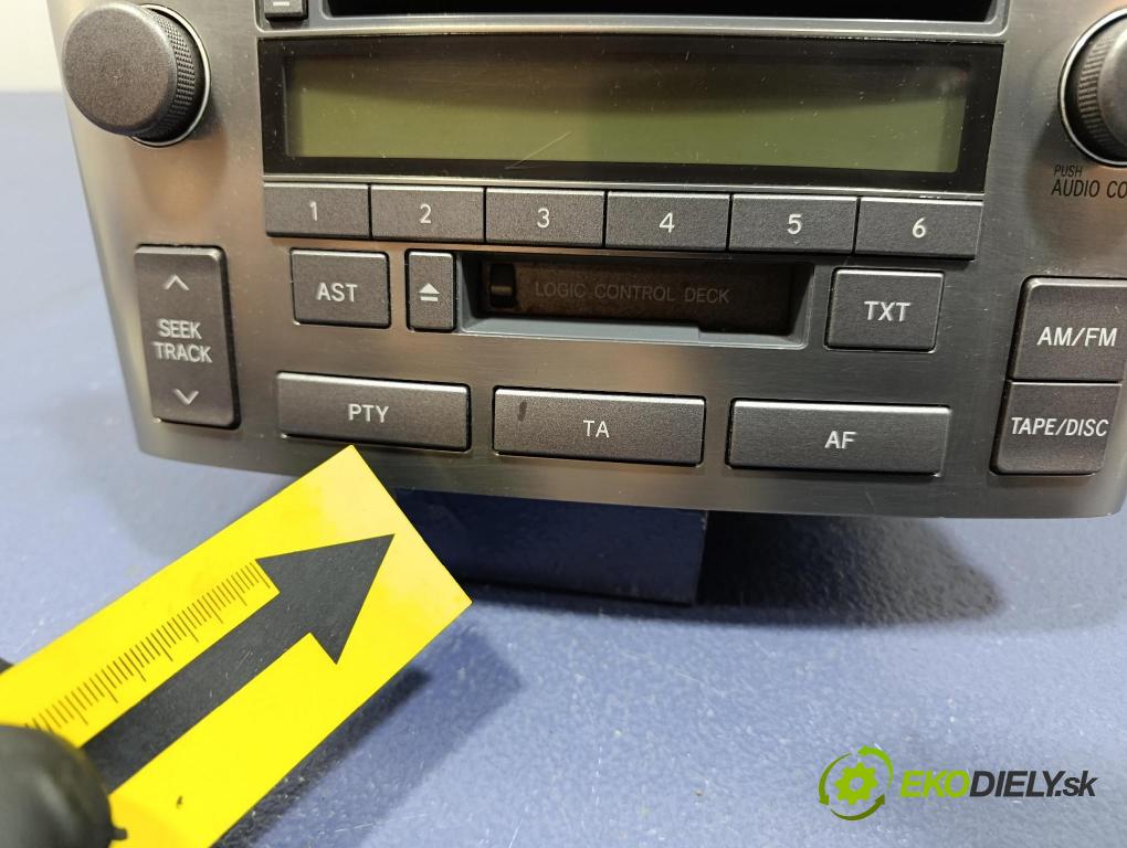 Toyota Avensis 2003 Radio I Navigace: 86120-05080