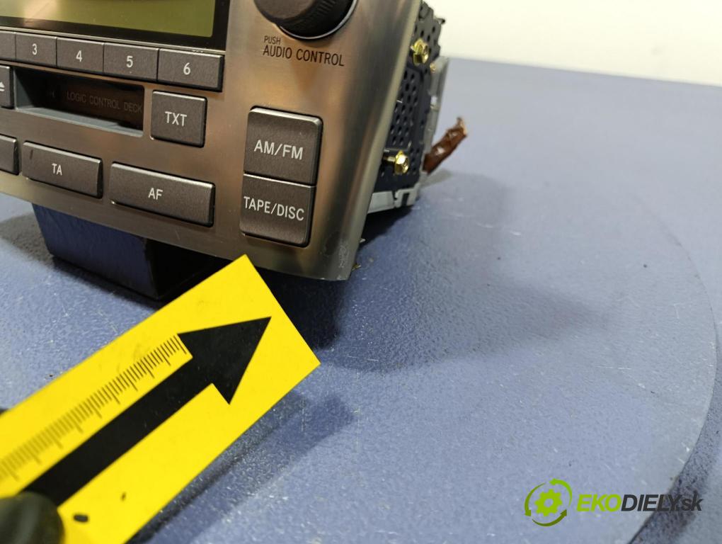 Toyota Avensis 2003 Radio I Navigace: 86120-05080