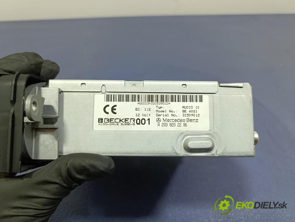 Mercedes C-klasa 2003 Radio I Navigace: A2038202286