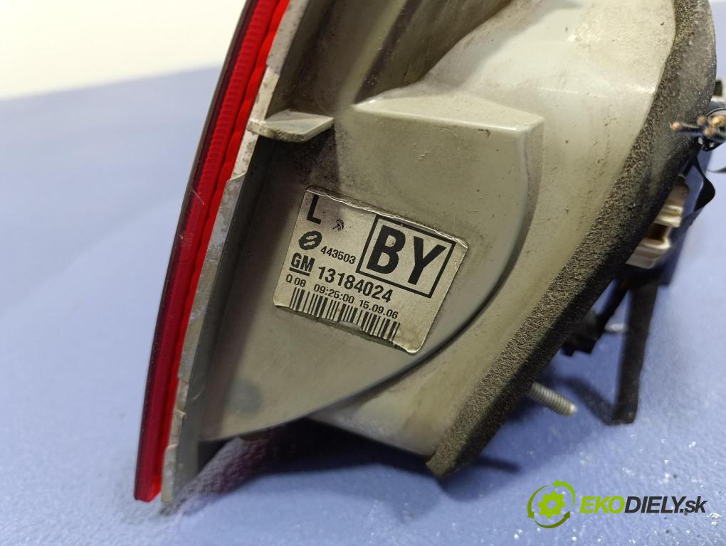 Opel Vectra 2007 svetlo / reflektor zad ľavá Vnútri: 13184024