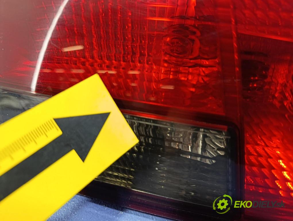 Opel Vectra 2007 svetlo / reflektor zad ľavá Vnútri: 13184024