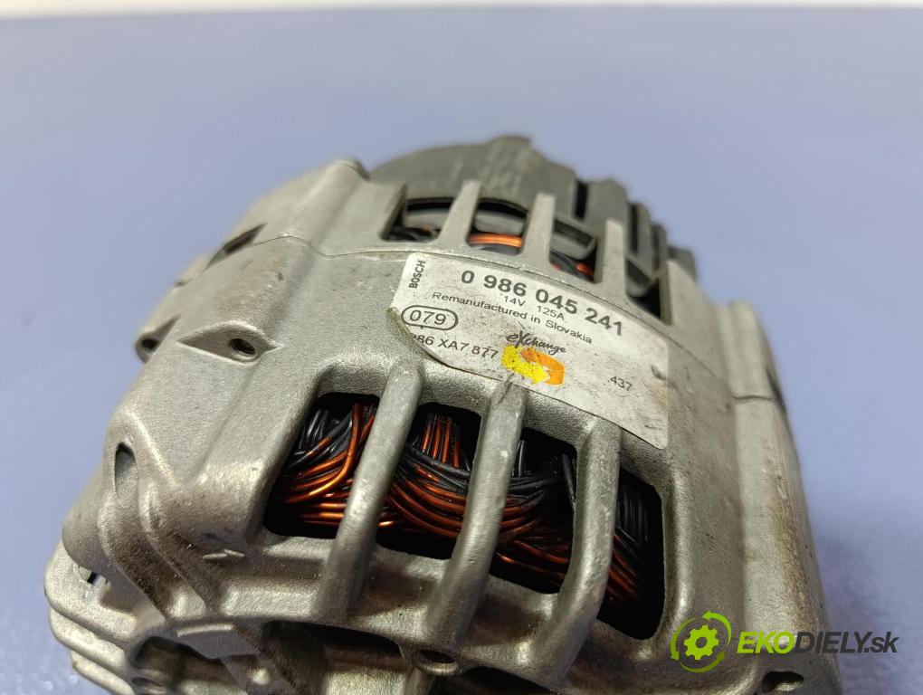 Renault Master 2002 Alternator 0986045241