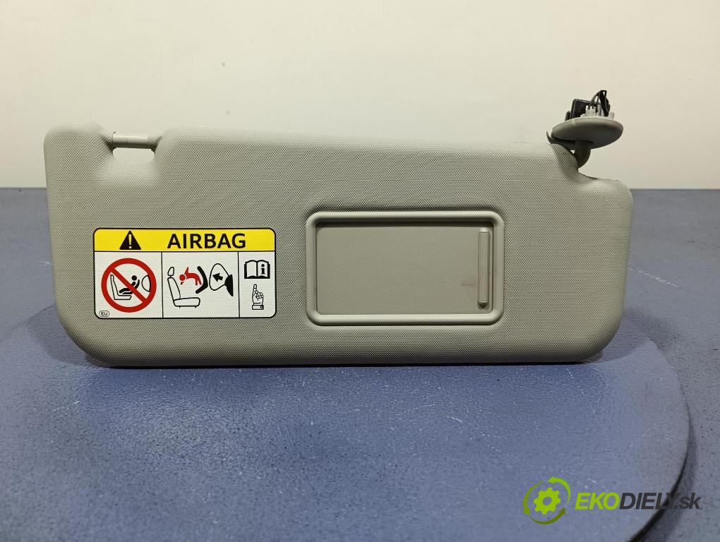 Toyota Verso 2014 kryt slnečná clona
