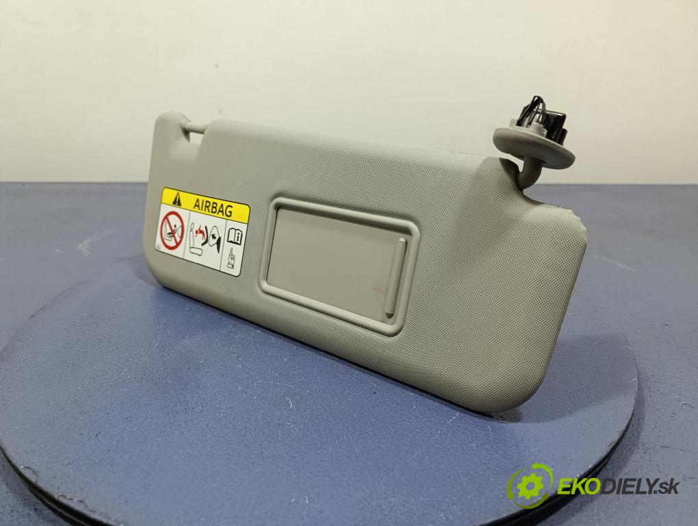 Toyota Verso 2014 kryt slnečná clona