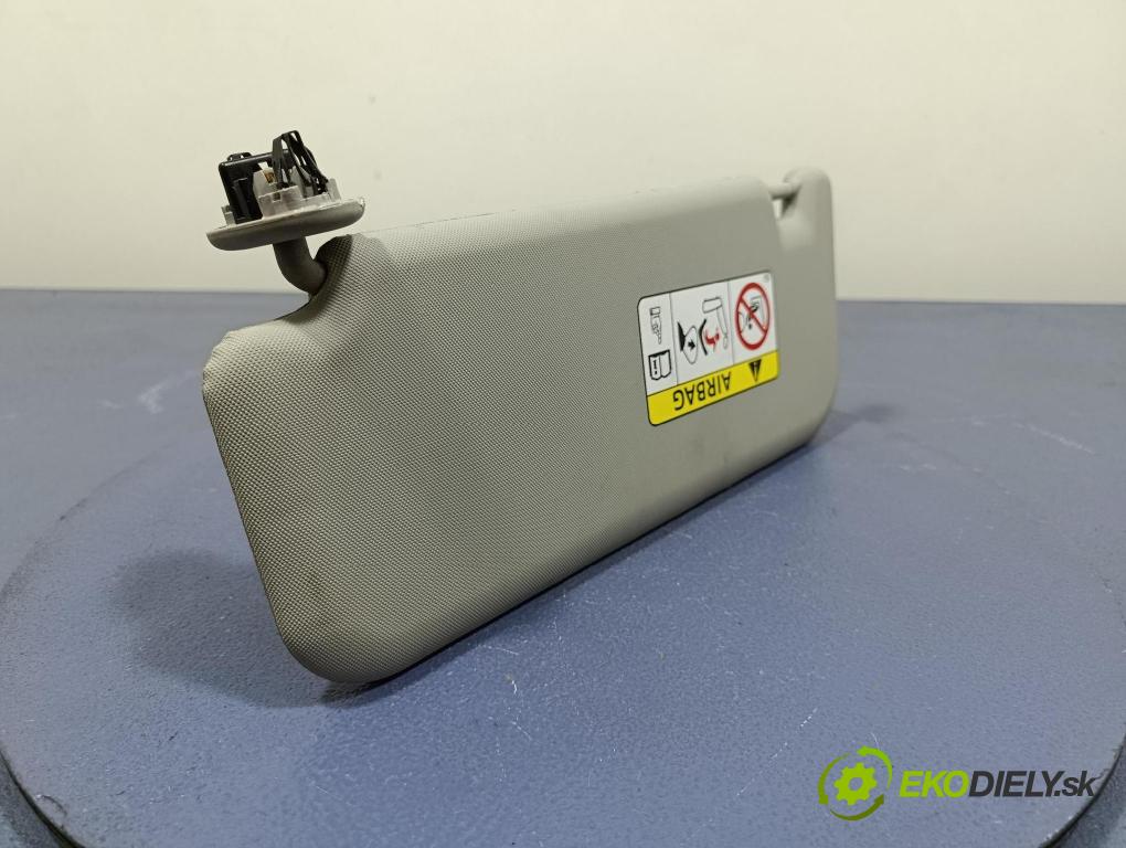 Toyota Verso 2014 kryt slnečná clona