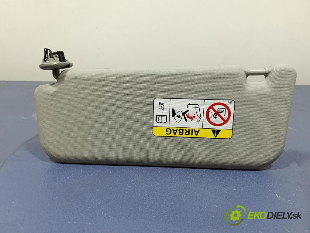 Toyota Verso 2014 kryt slnečná clona 