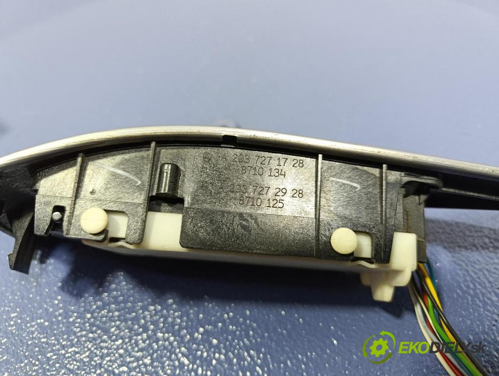 Mercedes C-klasa 2006 prepínač Okná: A2038210679