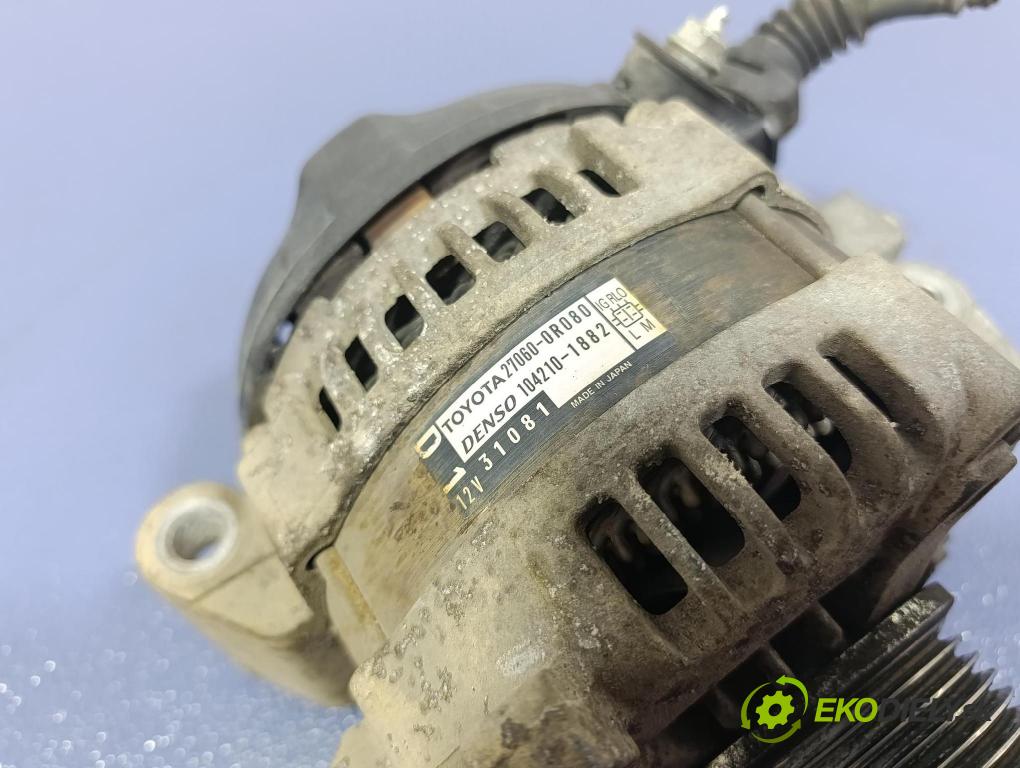 Toyota Verso 2014 Alternator 27060-0R080