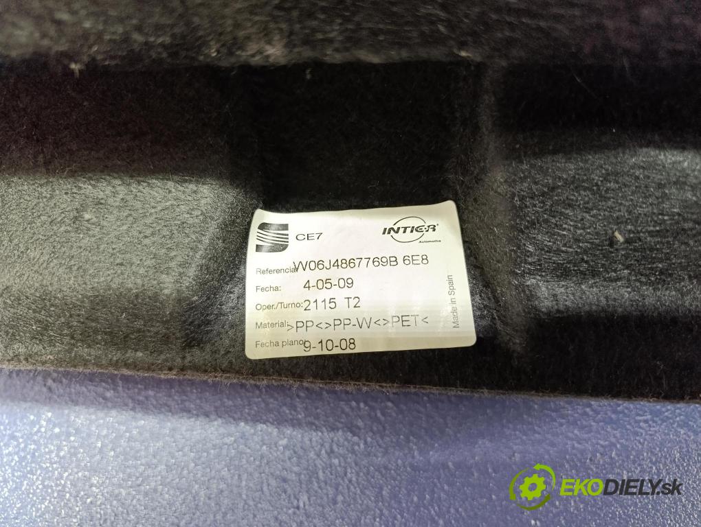 Seat Ibiza 2009 kufra: 6J4867769B