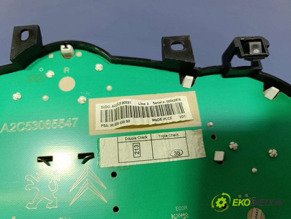 Peugeot 207 2007 riadiaca jednotka Motor: 9663380880