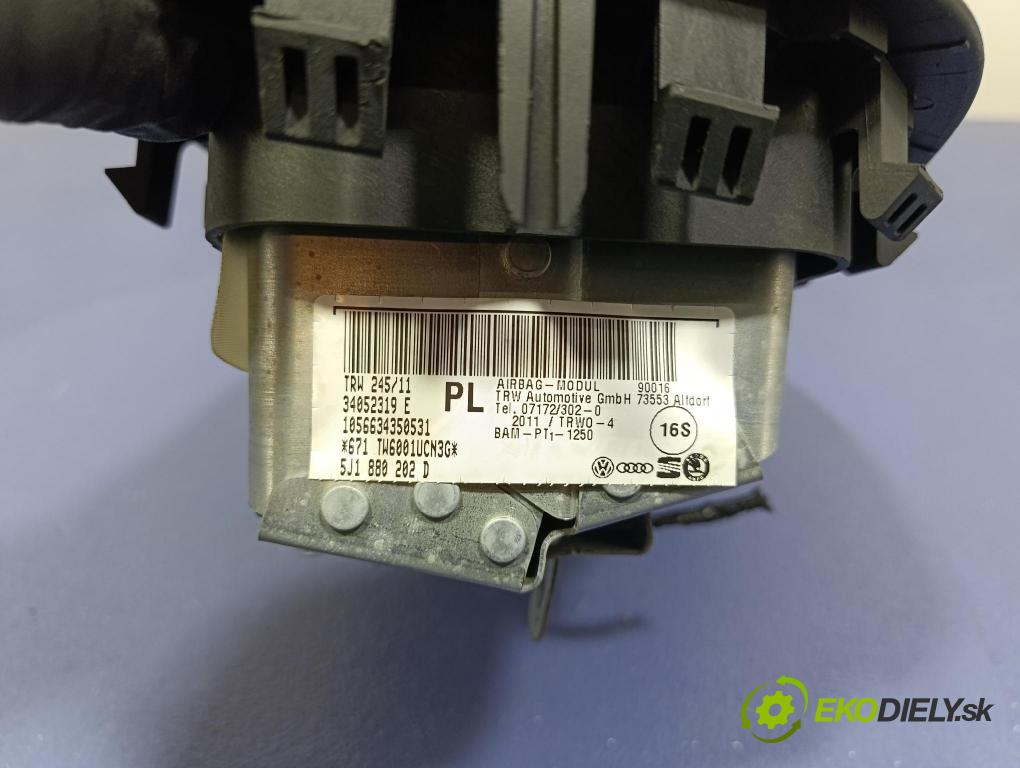 Skoda Fabia 2011 Airbag: Cestujúcí: x 5J1880202