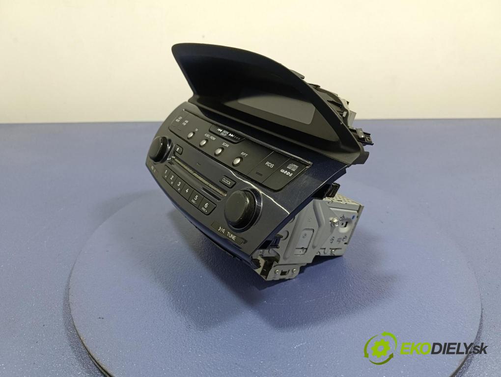 Honda Fr-v 2007 Radio I Navigácia: 39100-SJD-G02