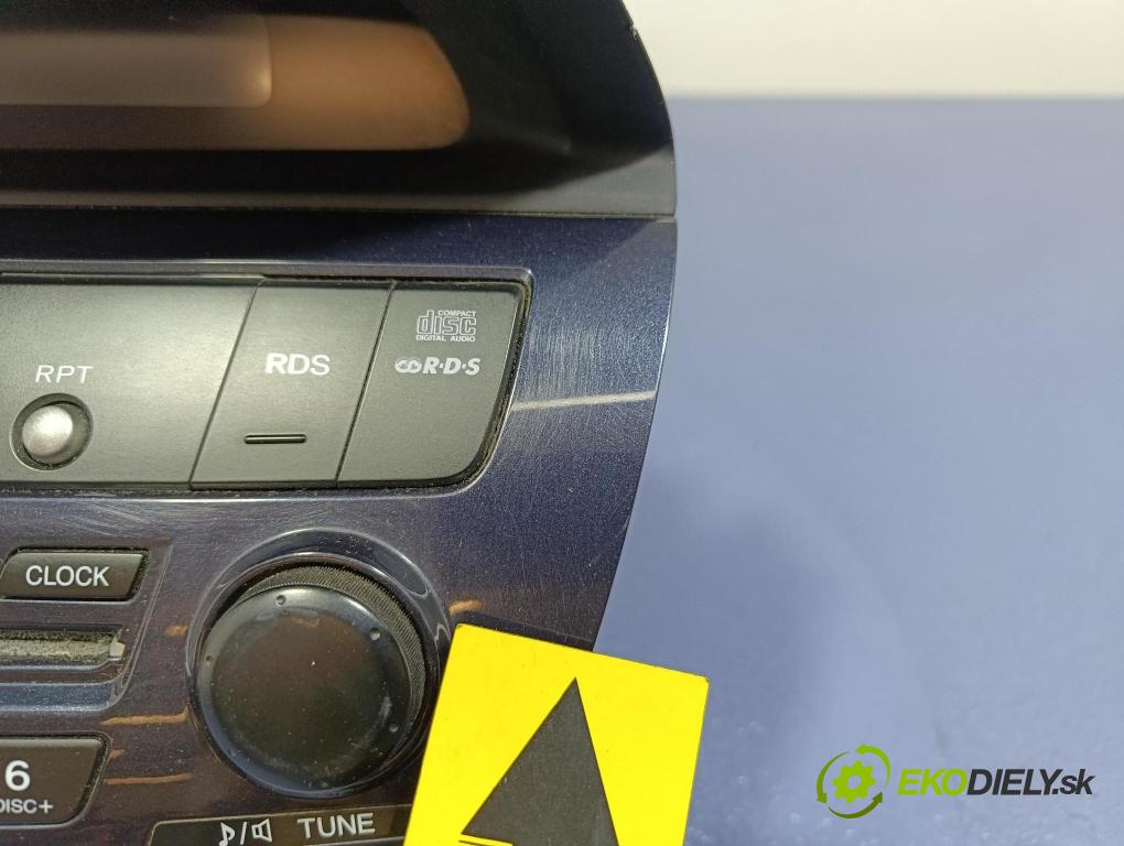 Honda Fr-v 2007 Radio I Navigácia: 39100-SJD-G02