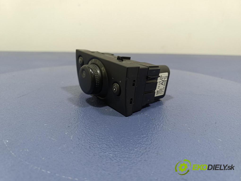 Opel Vectra 2006 prepínač svetiel 13177070