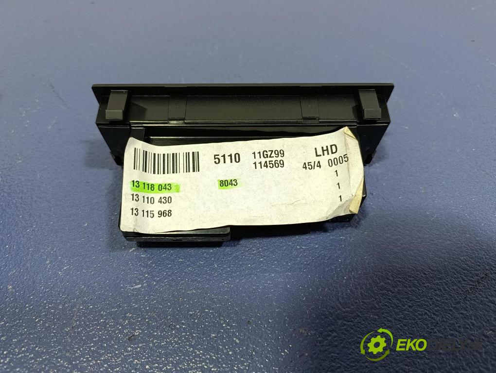 Opel Vectra 2006 prepínač Rádio: Navigacia: 13115968