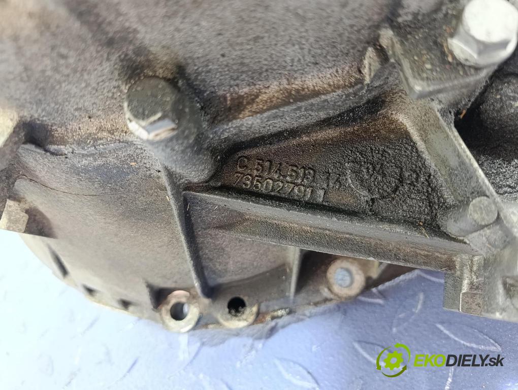 Fiat Panda 2004 převodovka Ozubené kola: Manualna 73502791.1 C5145