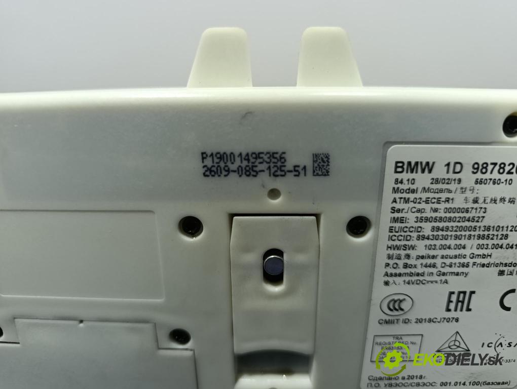 Bmw Seria 7 2019 řídící jednotka Bluetooth: / Telefonu: 9878206