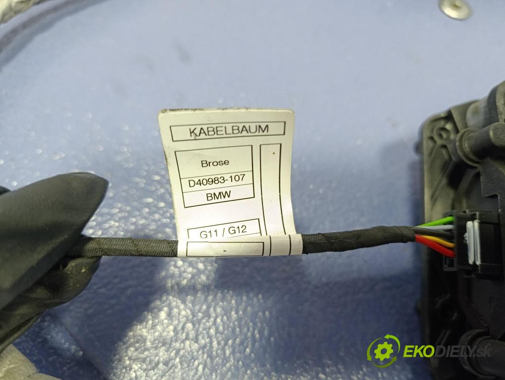 Bmw Seria 7 2019 zámek Klapky: kufr 7441014