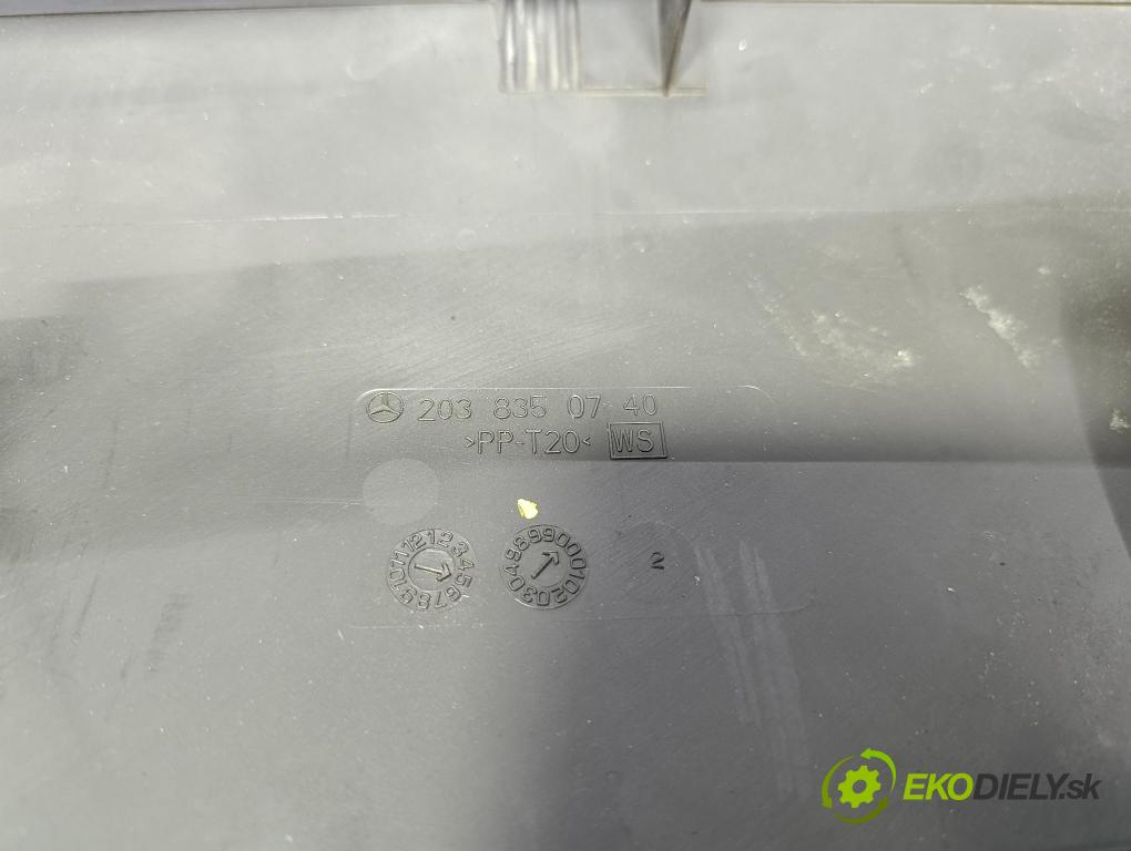 Mercedes C-klasa 2000 obal Filtre: Vzduch: 2038350740