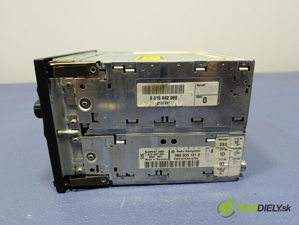 Vw Sharan 2005 Radio I Navigace: 3B0035191D