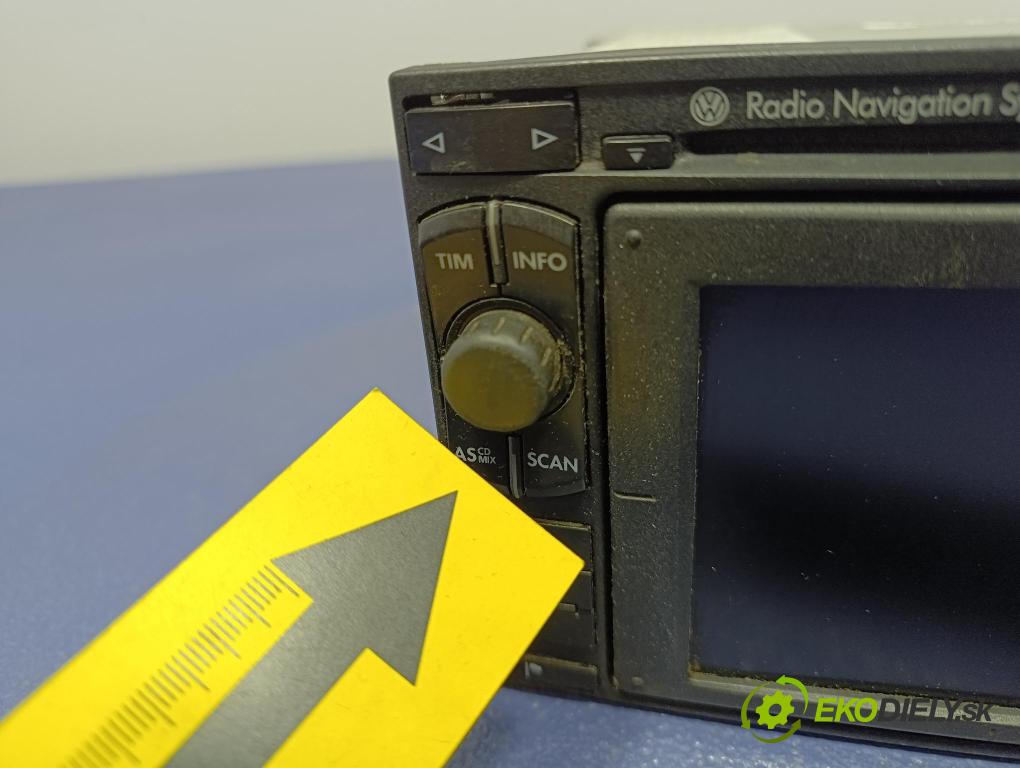 Vw Sharan 2005 Radio I Navigácia: 3B0035191D