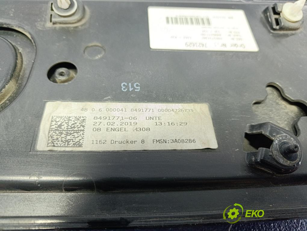 Bmw Seria 7 2019 zaslepka: Zad: 7486517