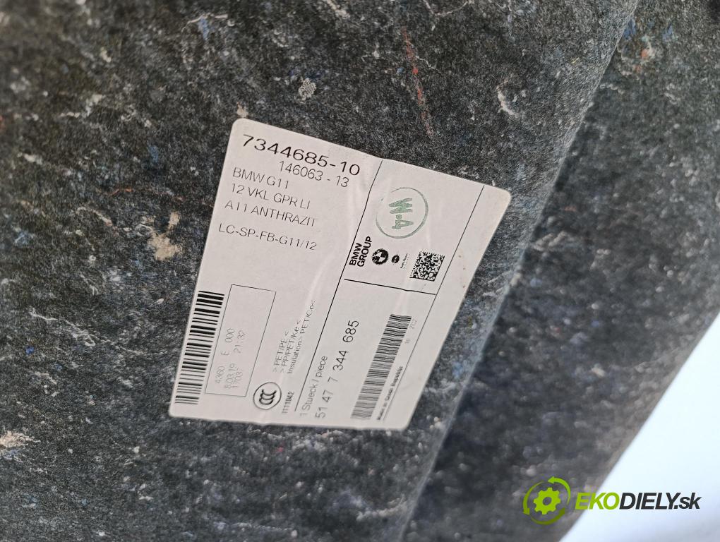 Bmw Seria 7 2019 Tapacír: kufr 7344685